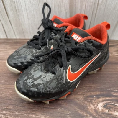 Botines de fútbol Nike Fastflex para niños talla US 12C EUR 29,5 negro gris naranja Foto 1 de 4