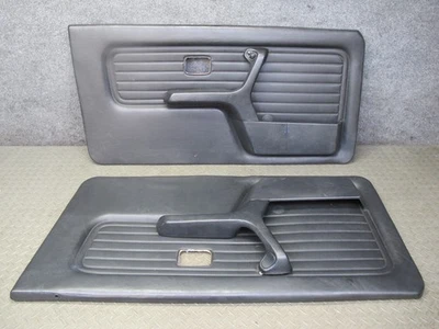 87-91 BMW E30 325i CONVERT FRONT LEFT & RIGHT DOOR INTERIOR TRIM COVER PANEL OEM - Image 1 of 4