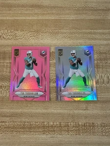 2025 Donruss Football Tua Tagovailoa Card 71 Pink And Base Miami Dolphins - Picture 1 of 8