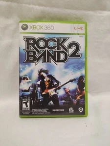 Rock Band 2 (Microsoft Xbox 360, 2008) Buen Estado Original Cib Completo - Imagen 1 de 6