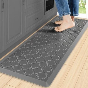Kitchen Mat and Rugs Cushioned Anti Fatigue Kitchen Mats 1/2 Inch Thick Water... - Picture 1 of 9