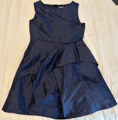 Vestido de fantasía Crewcuts azul marino profundo usado en excelente estado niñas talla 7 Foto 1 de 3
