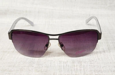 Candies女式超大太阳镜金属豹纹镜框偏光镜片+口袋 — 第 1/4 张图片