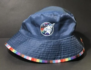 Minnesota Lynx WNBA Pride/Rainbow Reversible Bucket Hat Dark Blur Or White - Picture 1 of 5