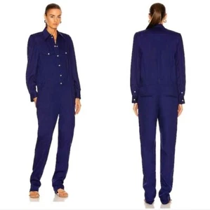 Neu mit Etikett Isabel Marant Combinaison Utility lila Button-Down-Overall Gr. 38/M/6 - Bild 1 von 13