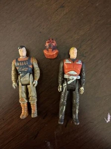 Vintage Kenner M.A.S.K. Matt Trakker & Bruce Sato Rhino Figure Lot - T510 - Picture 1 of 3