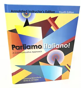 Parliamo italiano A Communicative Approach Annotated instructor's Edition - Picture 1 of 24