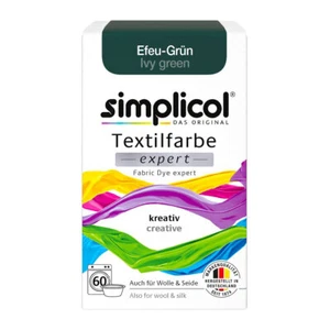 Simplicol Textilfarbe expert zum kreativen Färben in Efeu Grün - Picture 1 of 1