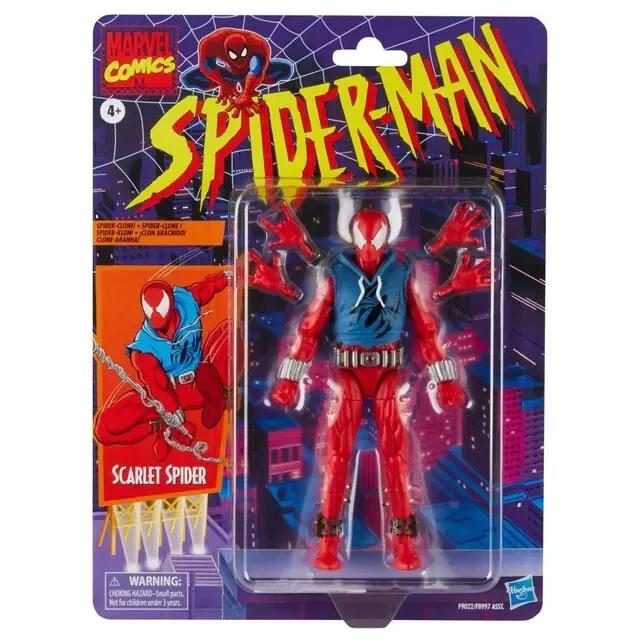 HASBRO Marvel Legends Series Scarlet Spider 6" Spider-Man Action Figure