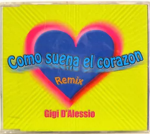 GIGI D'ALESSIO ""COME SUENA EL CORAZON"" cd's FARGETTA - Picture 1 of 1