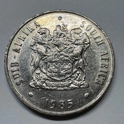 1985 South Africa 20 Cents - Beautiful Coin - #B-079 - Image 1 of 2