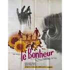 LE BONHEUR Affiche de film  - 120x160 cm. - 1967 - Jean-Claude Drouot, Agnès Var