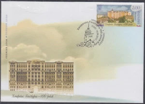UKRAINE Sc #895 FDC 12-STORY GINZBURG SKYCRAPER, 1st in UKRAINE in 1910-2 - Imagen 1 de 1