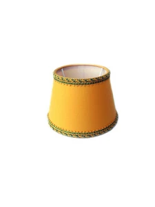 STOFFSCHIRM D.35 CM GELB FÜR KRONLEUCHTER UND LICHTER - Bild 1 von 1