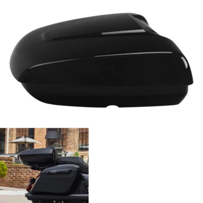 Vivid Black Low Profile Trunk Fit For Indian Chieftain Limited 2017-2024 - Image 1 of 4