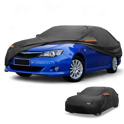 Car Cover Waterproof All Weather for Subaru Impreza Sedan Black 190T-PU - Изображение 1 из 4