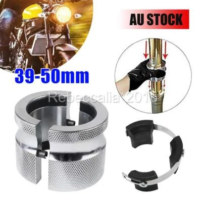 Motorcycle Adjustable Fork Seal Adapter Fork Seal Driver Tool Kit 39mm-50mm AU - image 1 of 4