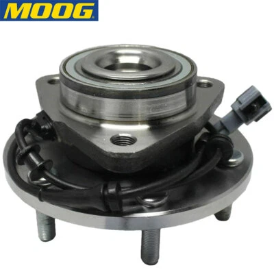 Buje de cojinete de rueda delantera MOOG para Infiniti QX56 Nissan Titan Armada 2008-2010 ABS Foto 1 de 4