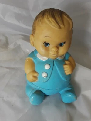 Muñeca Uneeda Plumpus muñeca bebé de goma alrededor de 1960 6" de alto Foto 1 de 4
