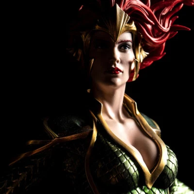 Figura Estatua XM STUDIOS DC Mera Renacimiento Escala 1/6 Sexta + Placa Extra NUEVO SELLADO Foto 1 de 4