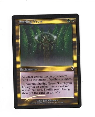 1x Foil ​​​Sterling Grove Invasion MTG Retro Foil (see photos!) - Image 1 of 2