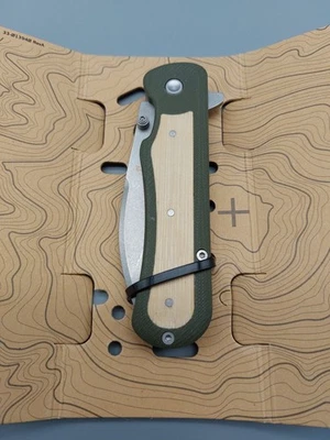 Gerber Messer Confidant Linerlock OD mit Bambus Einlage Taschenmesser