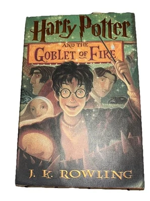 HARRY POTTER And The GOBLET of FIRE Stated 1st Am Edit-1st Print HCDJ - Image 1 of 3