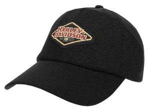 Harley-Davidson Little Boys' 120th Anniversary Mesh Baseball Cap - Black (2/4T) - Picture 1 of 1