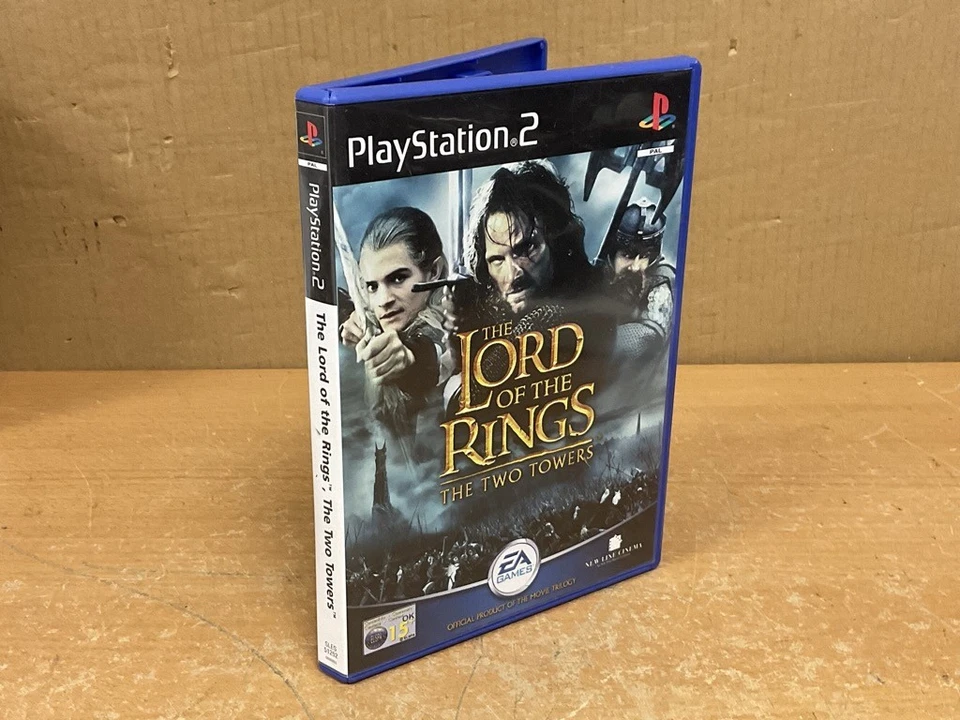 Lord of the Rings PS2 Game Two Towers Sony PlayStation 2 Adventure PAL - Image 1 of 1