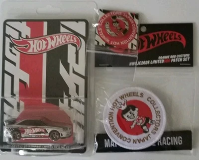 Hot Wheels R34 Nissan Skyline Japan Convention BNR 34 Patch And Pin - Image 1 of 2
