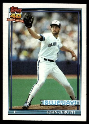 1991 Topps #687a John Cerutti - Image 1 of 2