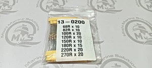 Mixed Resistor Lot – 115x Pcs | 68R to 270R | NEW | Ship Store Stock 13-0200 - Picture 1 of 2