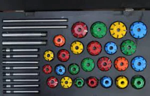 Valve Seat Cutter Set Carbide Tipped 37 For Chevy, Ford.gmc ,Caterpillar - Picture 1 of 3