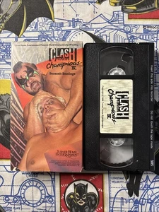WCW: Clash of the Champions 4 IV: Seasons Beatings VHS, NWA, Rhodes, Flair W1 - Imagen 1 de 6