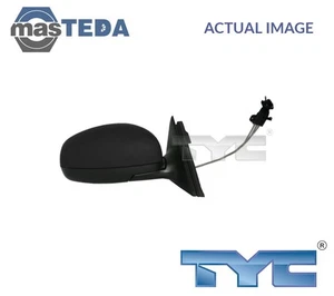 332-0032 OUTSIDE REAR VIEW MIRROR LHD ONLY LEFT TYC FOR SKODA FABIA II - Picture 1 of 5