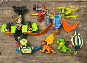 Imaginext Dimetrodon Dinosaurier mit Battle Saw Spinning Battle + weitere Figuren & Dinos - Bild 1 von 11