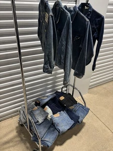 VTG Kids Clothing Lot Denim Levi’s Wrangler 70s 80s 90s 684 Bell Bottom USA - Picture 1 of 16