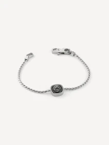 Pulsera de cadena Guess Rey León tono plata - Imagen 1 de 1