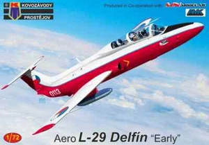1/72 Jet Trainer : Aero L-29 Delfin "Early" [3 x Options] #KPM0467 : KP MODEL - Bild 1 von 2