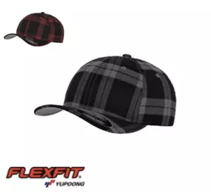 FlexFit Tartan Plaind 6-Panel Cap - Bild 1 von 7