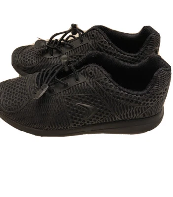 Clarks Sprint Lane~ Size 1.5~Black Kids Trainers Light Weight Sneakers~ 61015612 - Image 1 of 4
