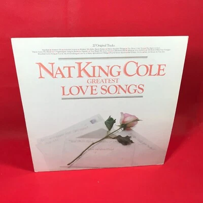 NAT KING COLE Greatest Love Songs 1982 UK Vinyl LP Love Letters best of hits ~~ - Image 1 of 4
