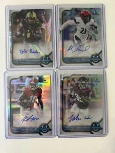 Bowman Chrome U University 1st Auto Lot Badie/Sanders/Jackson/Wydermyer (4) - Bild 1 von 12