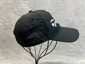 Gorra de golf TaylorMade para hombre negra con tirantes ajustable bordada hinchada - Imagen 1 de 8