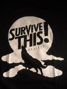 T-shirt graphique homme Survive This Reality taille L - Photo 1/4