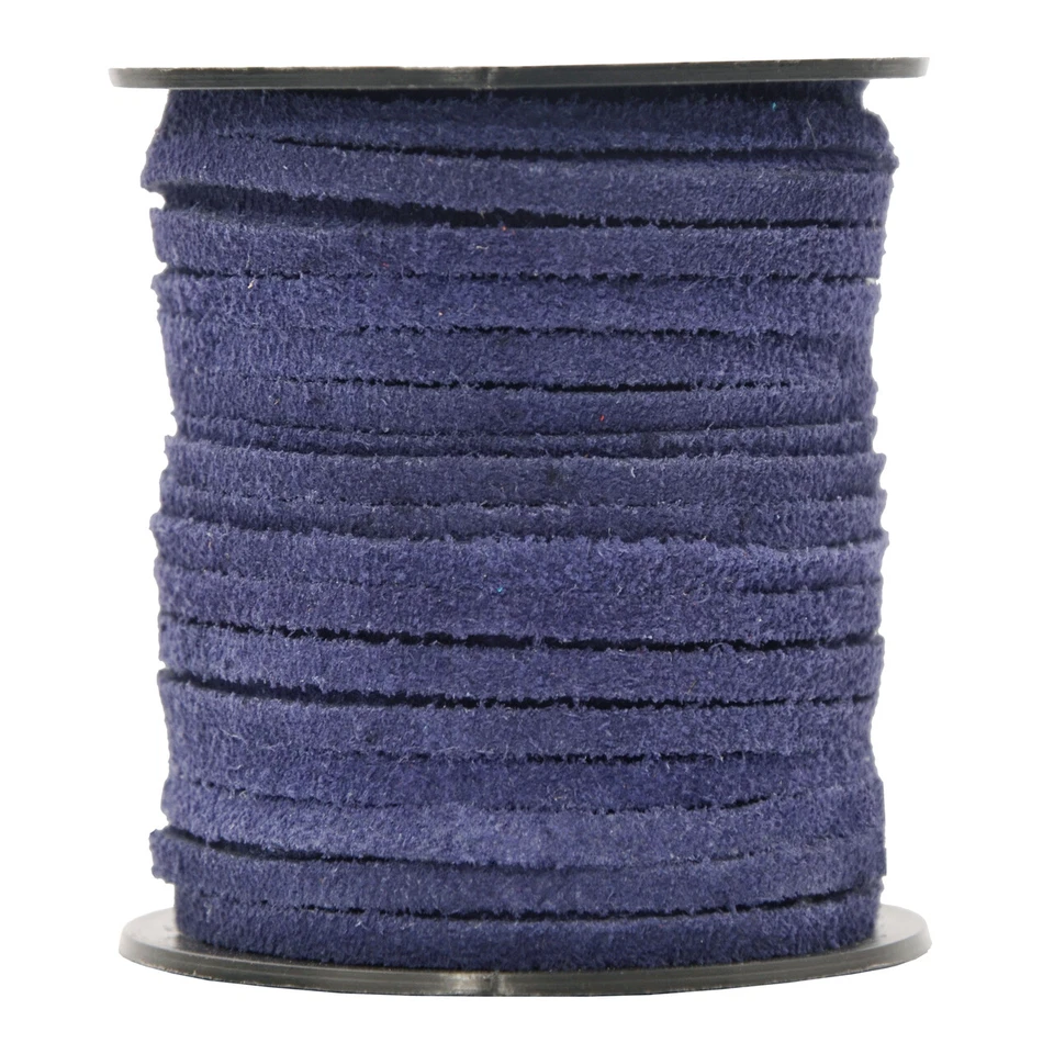 Xsotica- 3,0 mm cabo de couro liso camurça-1 jarda - Imagem 1 de 1