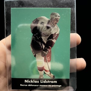 1991-92 Parkhurst - #445 Nicklas Lidstrom (RC)