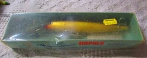 Wobbler Rapala finlandés vintage en caja original con instrucciones, sin usar - Imagen 1 de 5
