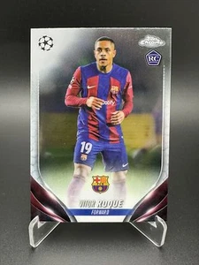 2023-24 Topps Chrome UEFA Club Competitions - Vitor Roque #28 (RC) FC Barcelona - Picture 1 of 2