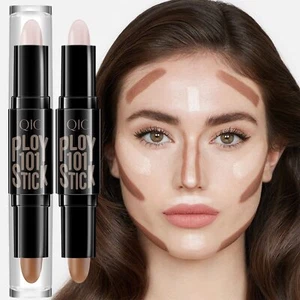 Highlight Contour Stick 2 in 1 Makeup Shading Stick Face Highlighters Sticks ... - Picture 1 of 7